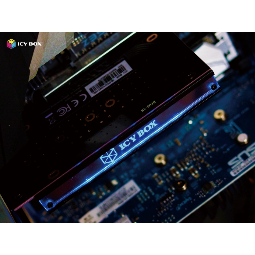 ICY BOX IB-PCI214M2-HSL interface cards/adapter Internal M.2 – 3