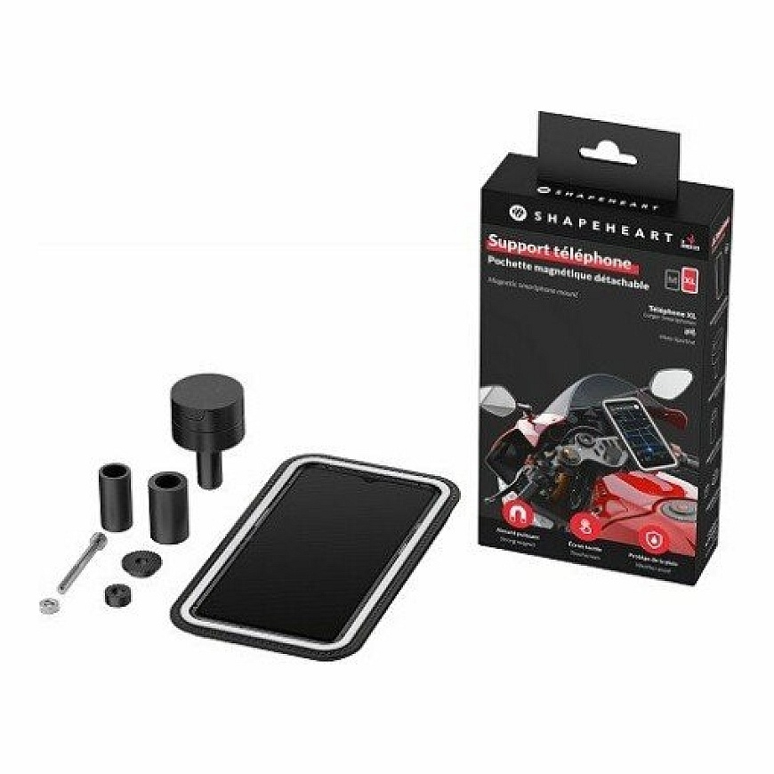 SHAPEHEART Magnetic Phone Mount for Motorcycle Fork (3615744659857)