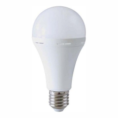 V-tac 15W LED bulb, E27, A90, 4000K, with battery