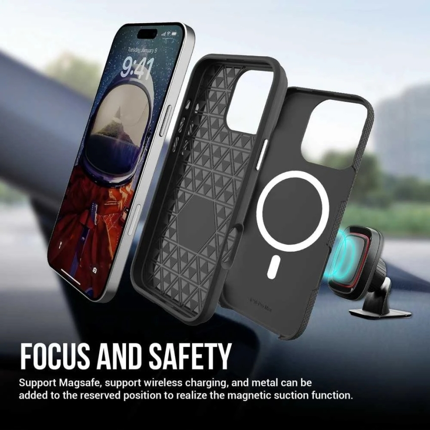 Däklas Perfectionists Triangle Mag Case Apple iPhone 11 Pro Max must – 2
