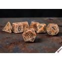 Chessex Polyhedral Speckled Rust/Black 7-Die Set Chessex Polyhedral Speckled Rust/Black 7-Die Set