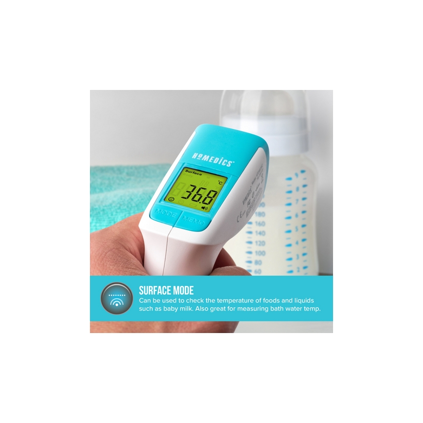 HoMedics TE-350-EU переносной термометр Белый F, °C – 5