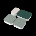 Monbento extra containers for lunchbox 4 pieces Green Monbento extra containers for lunchbox 4 pieces Green