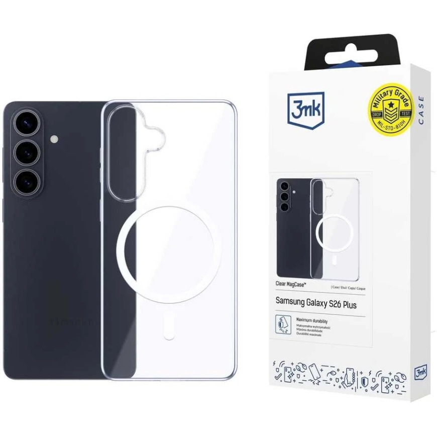 3mk Clear MagCase vāks Samsung S942 S26