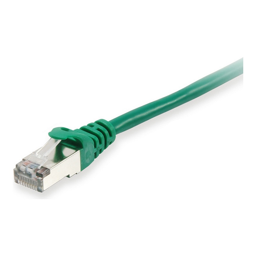 Equip Cat.6A S/FTP Patch Cable, 3.0m, Green – 2