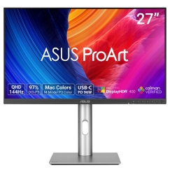 ASUS ProArt PA278CGRV monitori 68,6 cm (27") 2560 x 1440 pikseļi Wide Quad HD LCD Sudrabs