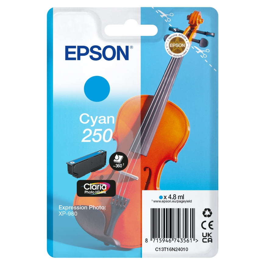 Epson 250 Violin Claria Photo HD