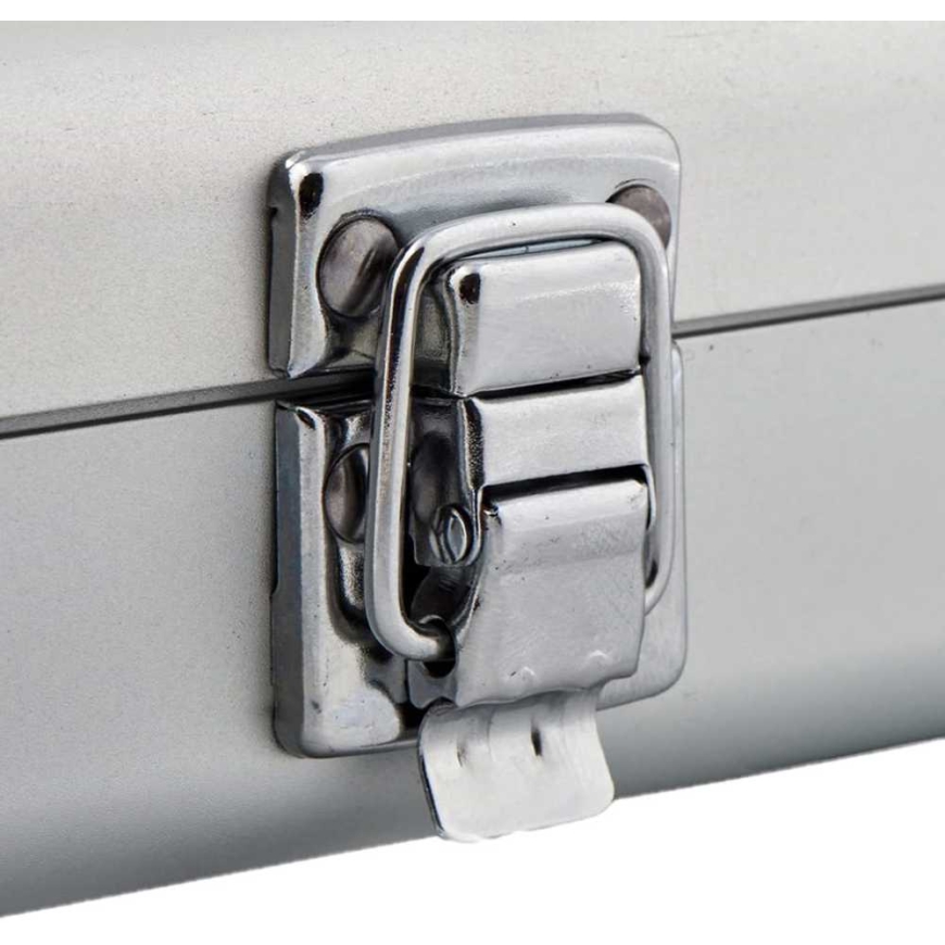 Silver aluminum case Point – 4