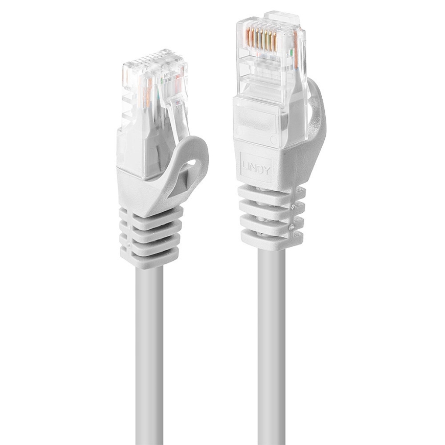 Lindy 48202 сетевой кабель Белый 1 m Cat6 U/UTP (UTP)