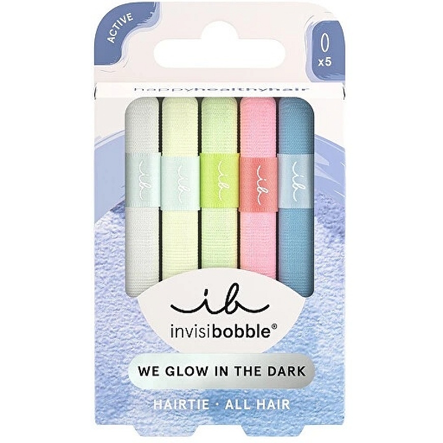Invisibobble matu plaukų sprādzīte, spīdošā tumsā