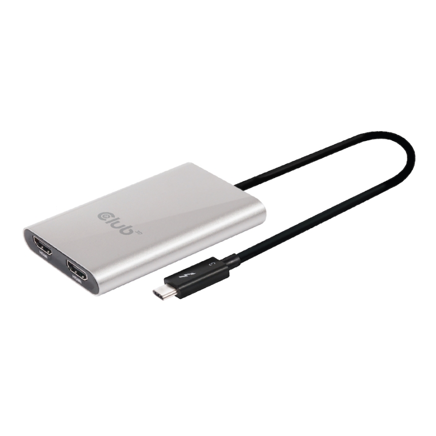 CLUB3D Thunderbolt 3 to Dual HDMI