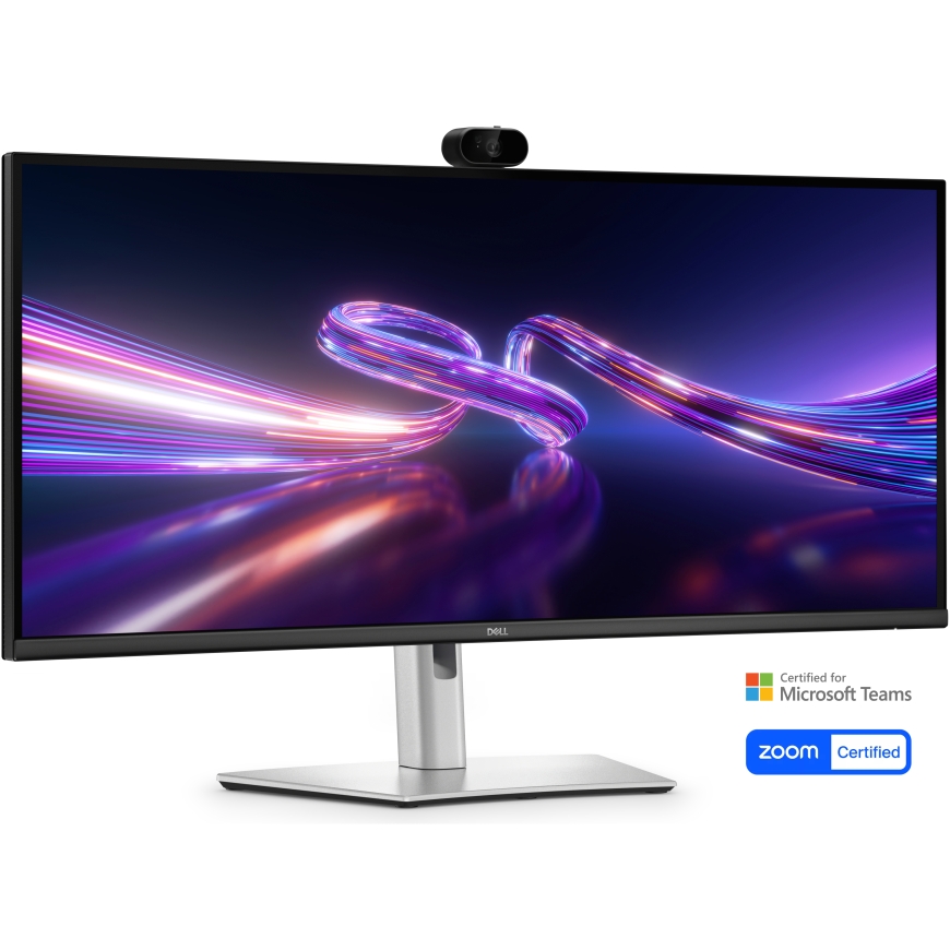 DELL Pro P P3426WEV PC lamekuvar 86,6 cm (34.1") 3440 x 1440 pikslit Wide Quad HD LCD Must, Hõbe – 2