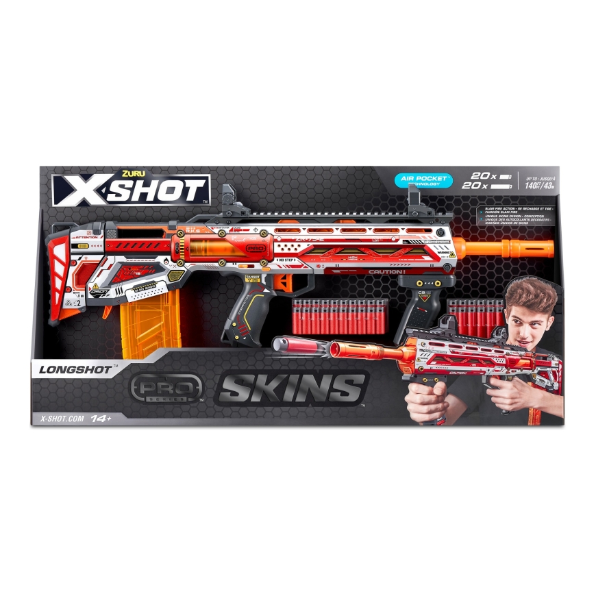 Usorteret XShot X SHOT SKINS PRO - SERIES 1 SINISTER- 40 Smiginis - (36600) – 2