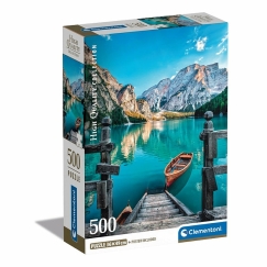 Clementoni High Quality Collection Braies Lake Puzle 500 pcs Ainava