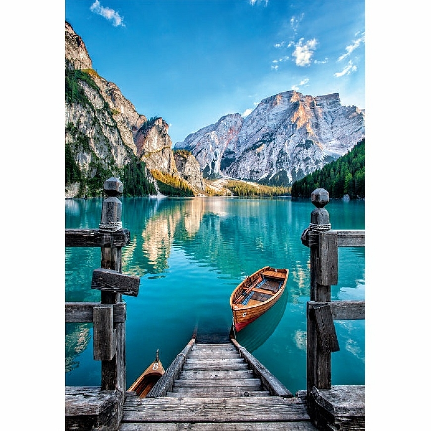 Clementoni High Quality Collection Braies Lake Jigsaw puzzle 500 pc(s) Landscape – 2