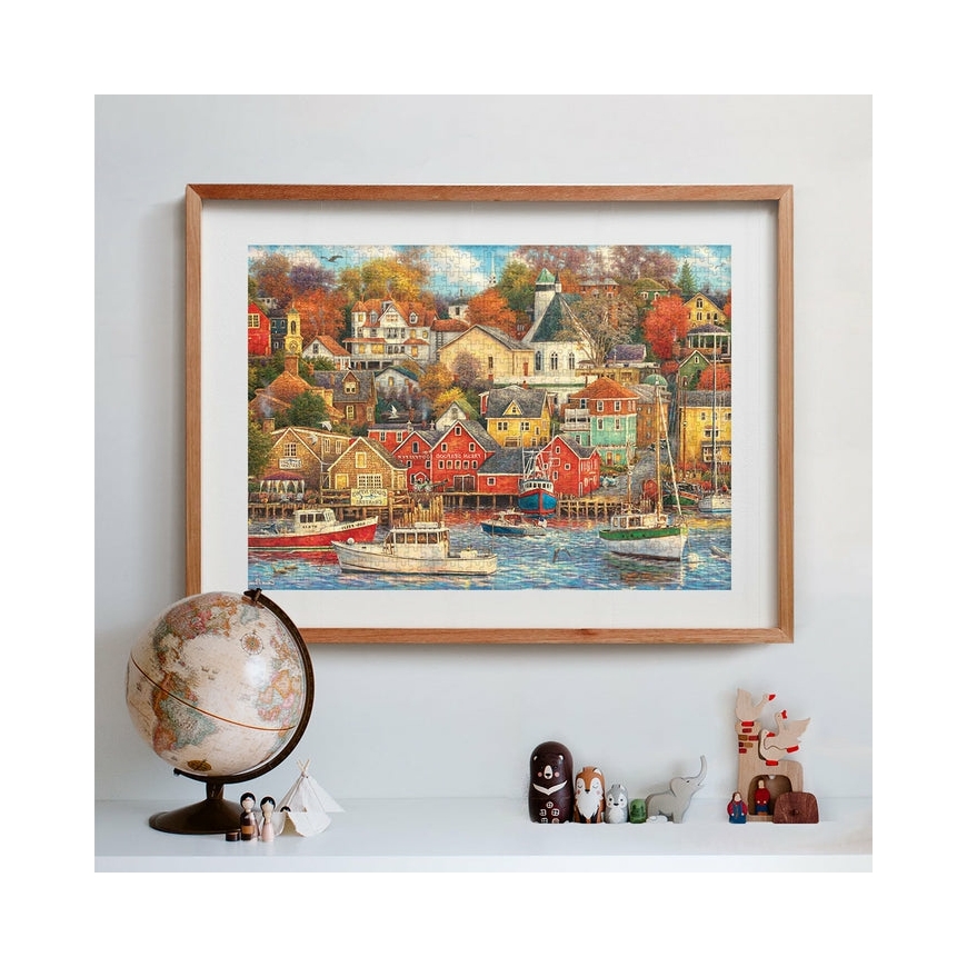 Clementoni High Quality Collection Good Times Harbor Jigsaw puzzle 1500 pc(s) Art – 3