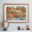 Clementoni High Quality Collection Good Times Harbor Jigsaw puzzle 1500 pc(s) Art Clementoni High Quality Collection Good Times Harbor Jigsaw puzzle 1500 pc(s) Art