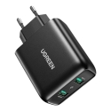 Ugreen CD161 Universal Black AC Fast charging Indoor Ugreen CD161 Universal Black AC Fast charging Indoor