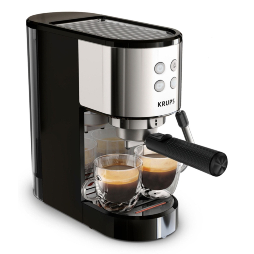 Krups Virtuoso XP441810 кофеварка Руководство Машина для эспрессо 1,1 L