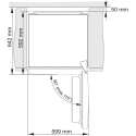 Gorenje NRK6192AXL4 Vapaasti seisova 300 L E Harmaa Gorenje NRK6192AXL4 Vapaasti seisova 300 L E Harmaa