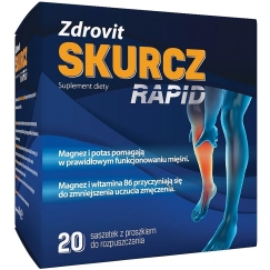 Zdrovit Skurcz Rapid dietary supplement 20 sachets
