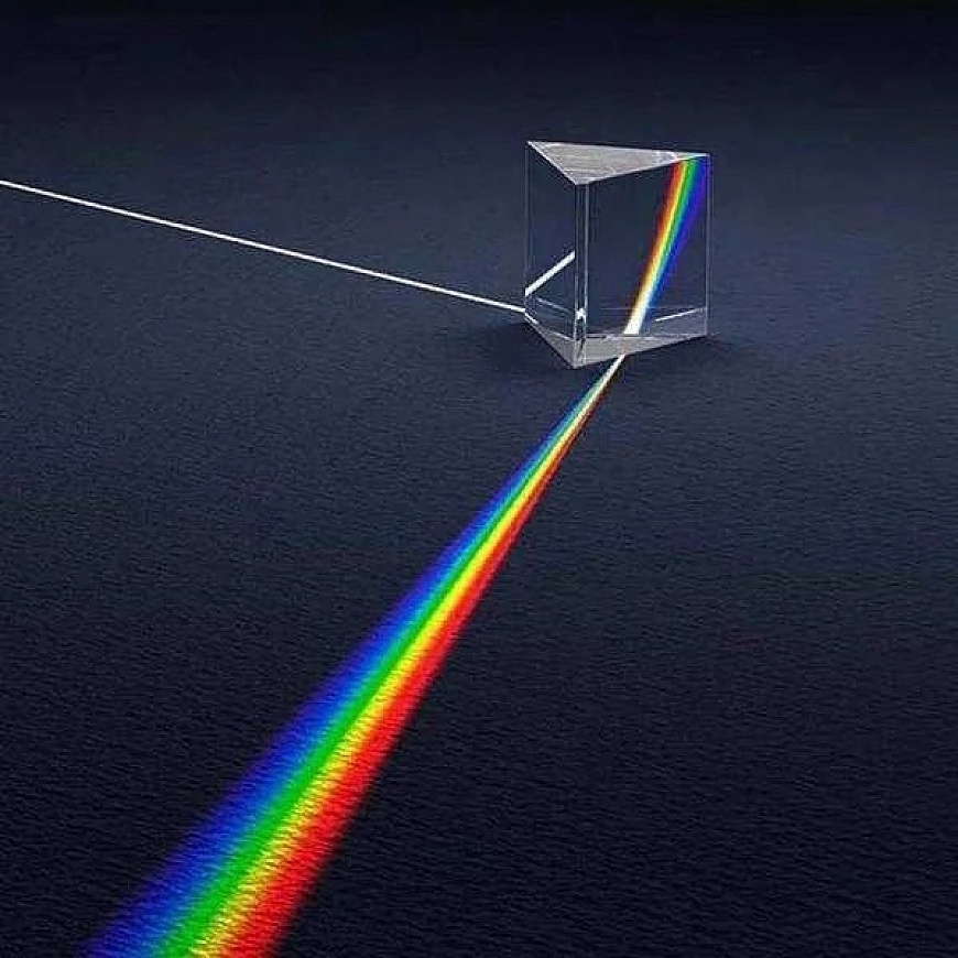 OEM Triangular Optical Prism 25x25x25mm - Glass