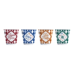 Set of 4 small glasses BIALETTI Candyland 4 x 80 ml (NCANDY010)