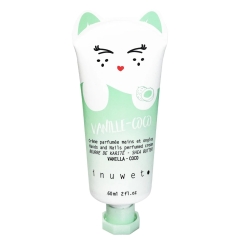 Inuwet Vanilla-Coco Vegan Hydrating & Nourishing & Softening Hand & Nail Cream Vanilla, 60 ml