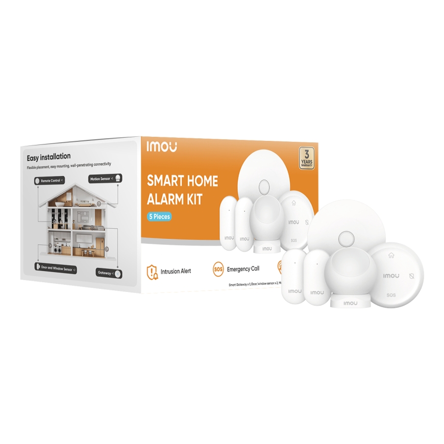 Imou Home Alarm Kit 5-piece viedās