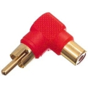 RCA Connector Socket Red 90 Degrees RCA Connector Socket Red 90 Degrees