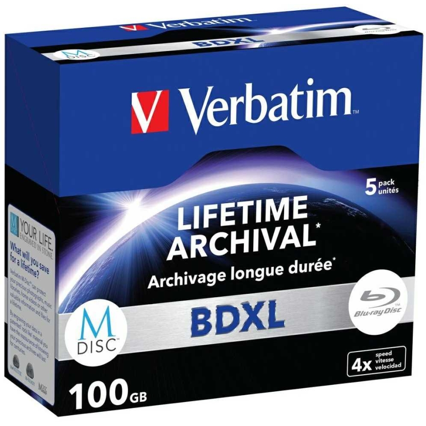 Verbatim BD-XL "Blu-ray" disks Verbatim