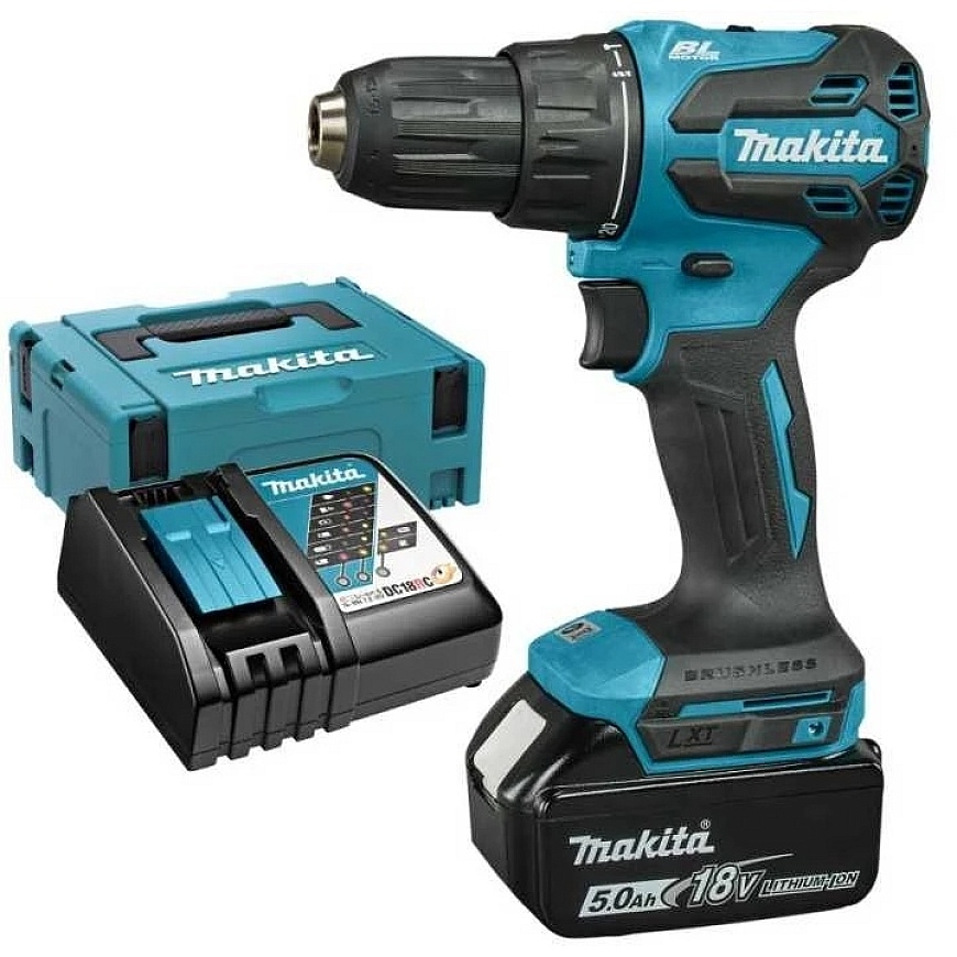 Makita DHP490RTJ Akumulatora trieciena urbjmašīna 18V