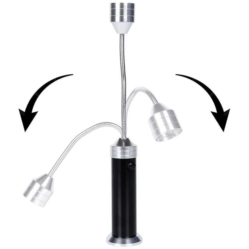 BBQ LED Grill Lamp Magnetic 24 cm - Rotatable, Height Adjustable – 3