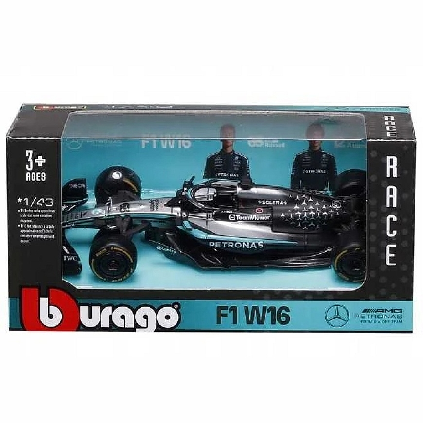 BBURAGO automodelis Mercedes-AMG Petronas W16E (2025)