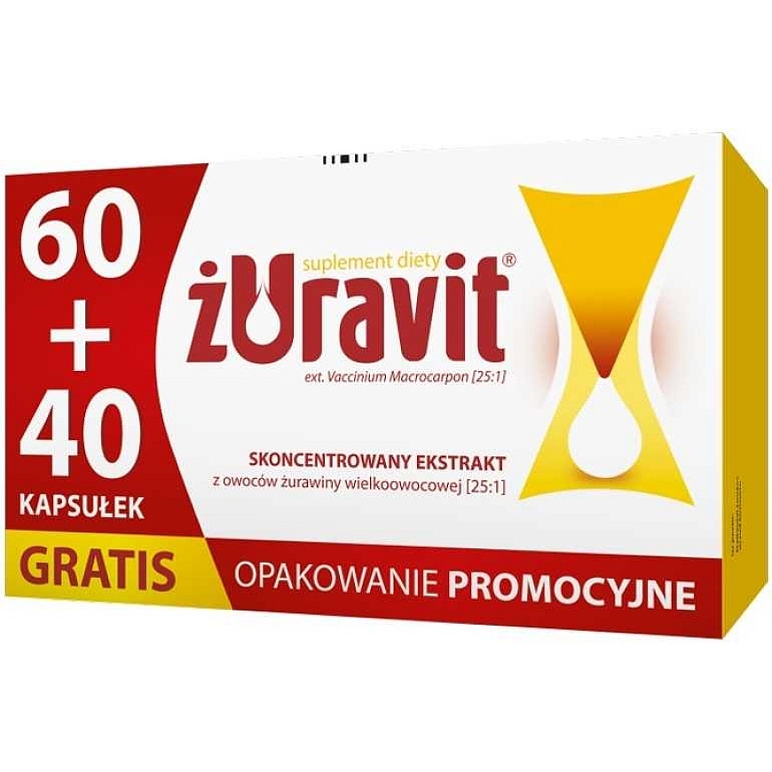 Žuravit ravintoainelisä 100 kapselia