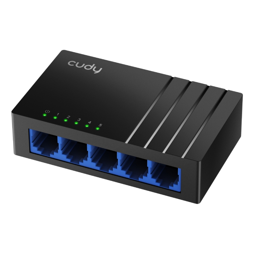 Cudy GS105D network switch Gigabit Ethernet (10/100/1000) Black – 2