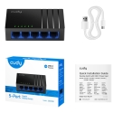 Cudy GS105D network switch Gigabit Ethernet (10/100/1000) Black Cudy GS105D network switch Gigabit Ethernet (10/100/1000) Black