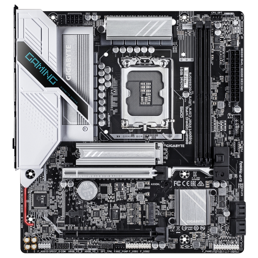 GIGABYTE B860M GAMING WIFI6 mātes plate LGA 1851 (Socket V1) mikro ATX – 2