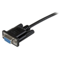 StarTech.com SCNM9FF2MBK sarjakaapeli Musta 2 m DB-9 StarTech.com SCNM9FF2MBK sarjakaapeli Musta 2 m DB-9