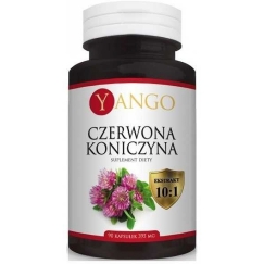 Yango Raudonajiem dobiliem paredzēts uztura bagātinātājs, 90 kapsulas.
