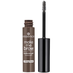"Essence Make Me Brow Defining Eyebrow Gel" eyebrow contour palette, 07 Dark Brown, 3.8 ml