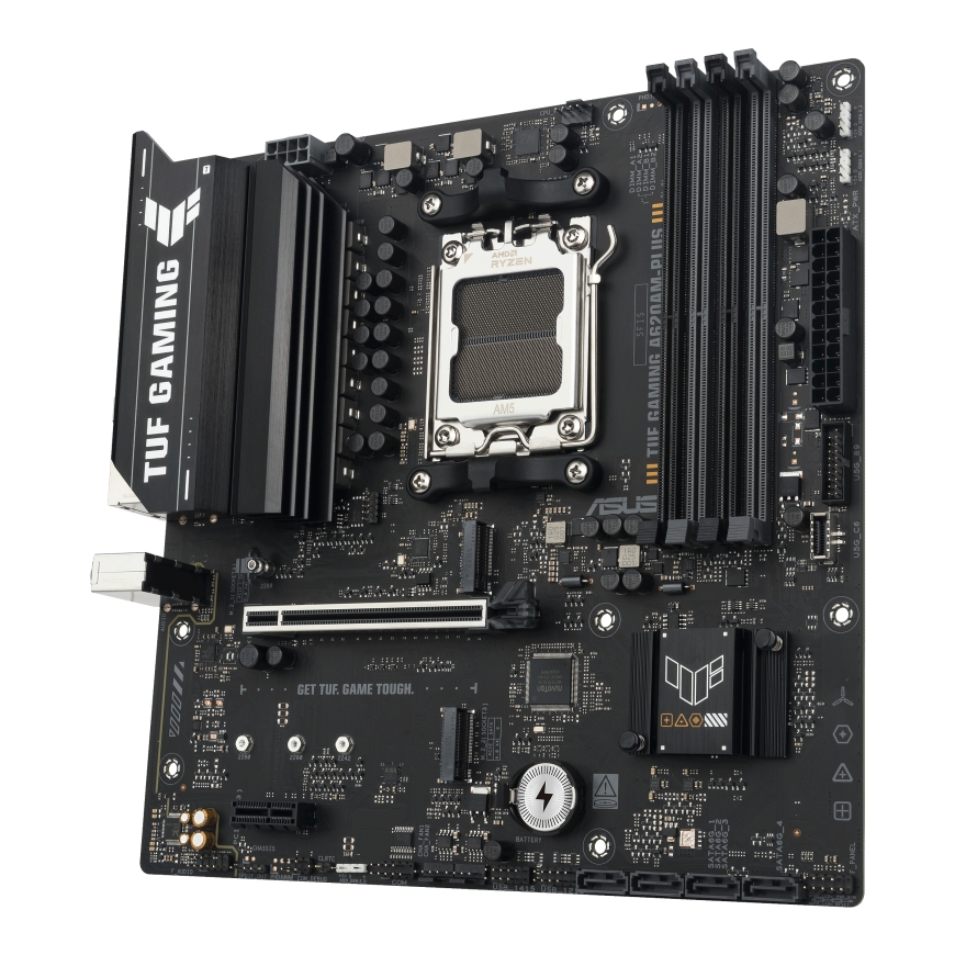 ASUS TUF GAMING A620AM-PLUS AMD A620A AM5 lizdas „micro ATX“ – 4