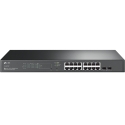 TP-Link JetStream 18-Port Gigabit Smart Switch with 16-Port PoE+ TP-Link JetStream 18-Port Gigabit Smart Switch with 16-Port PoE+