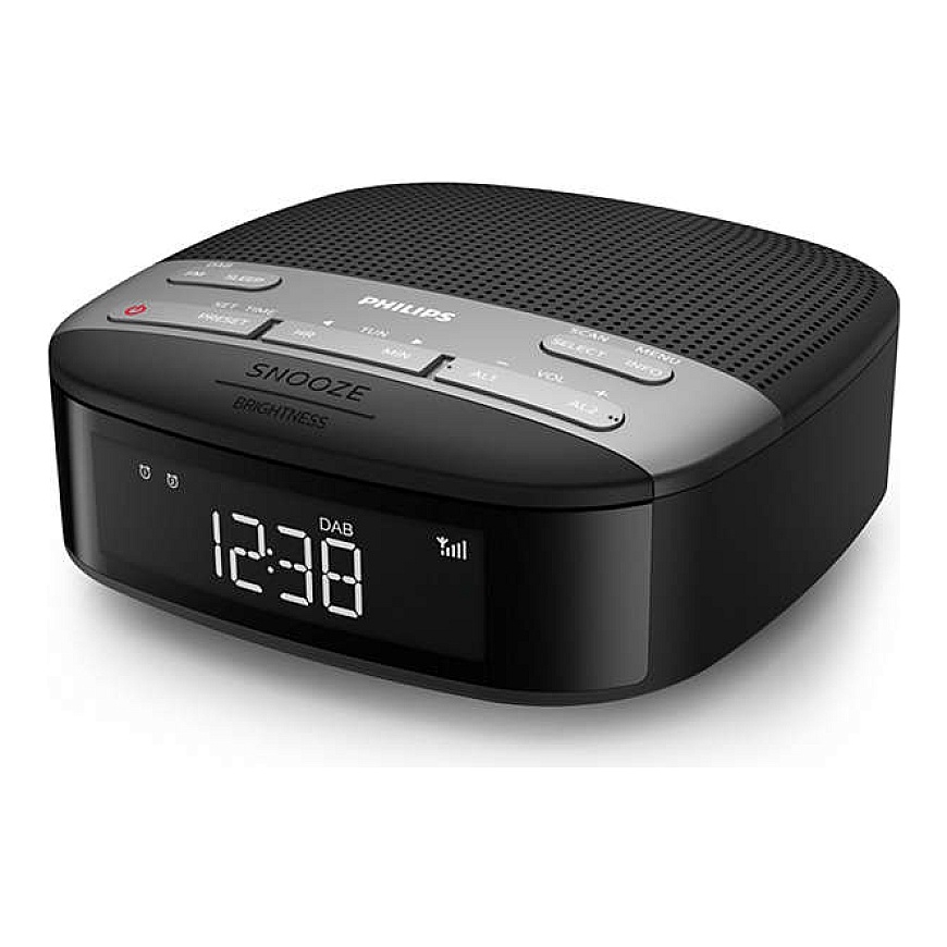 Philips TAR3505/12 radio Pulkstenis Digitāls Melns