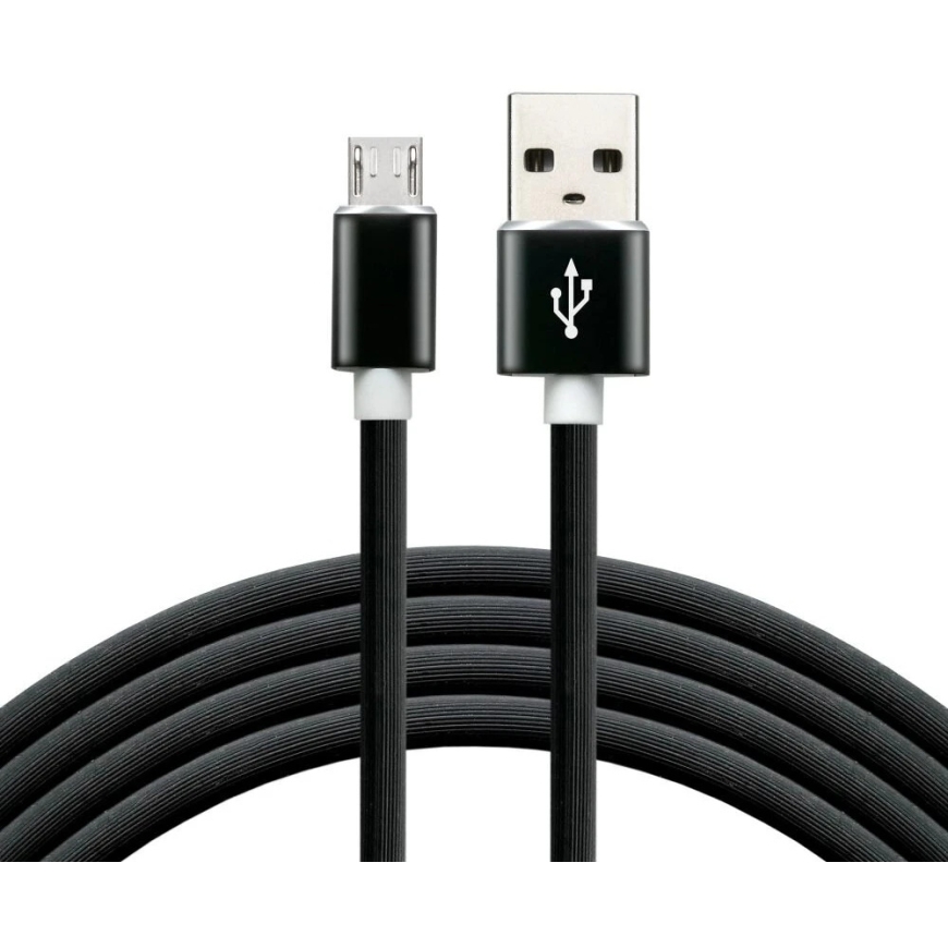 USB-kaapeli - everActive CBS-1MB Micro USB 1,0 m 2,4 A 480 Mbps Musta