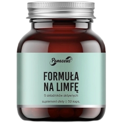 Panaseus Formulė limfai maisto papildas 50 kapsulių
