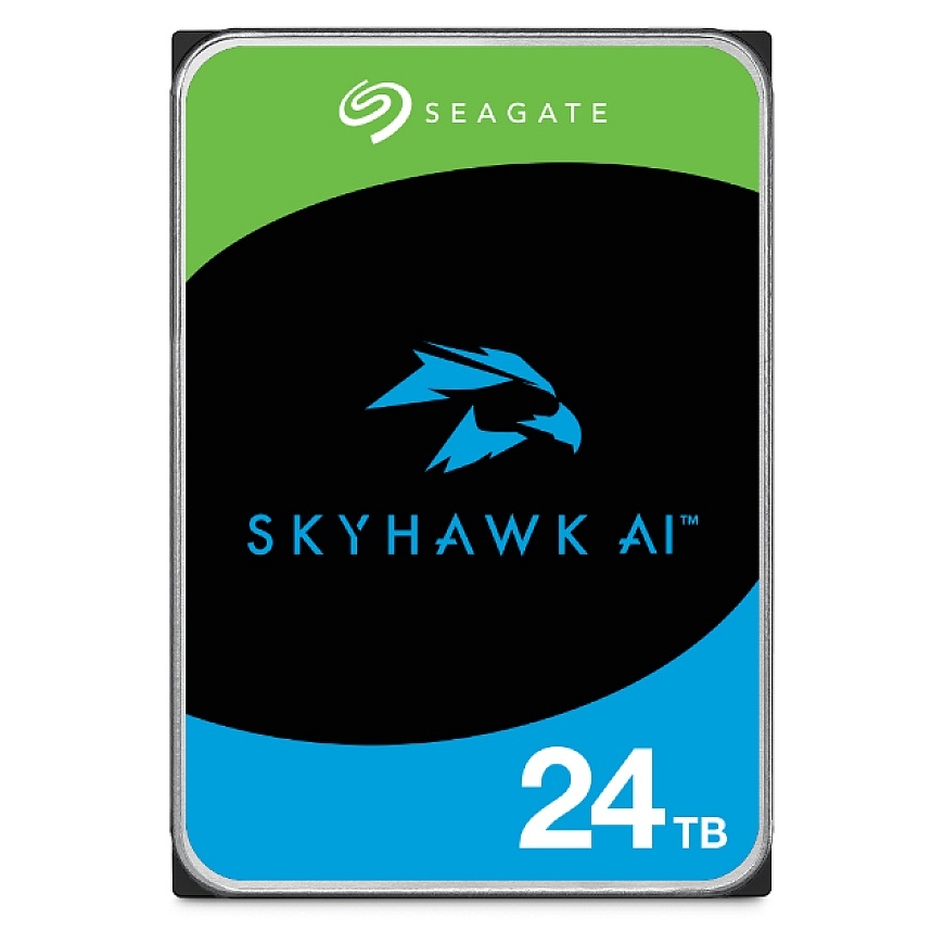 Seagate SkyHawk AI internal hard drive 24 TB 7200 RPM 512 MB 3.5" Serial ATA III – 2