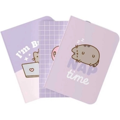Pusheen - A6 Notebook Set from the "Moments" Collection (3 pcs)