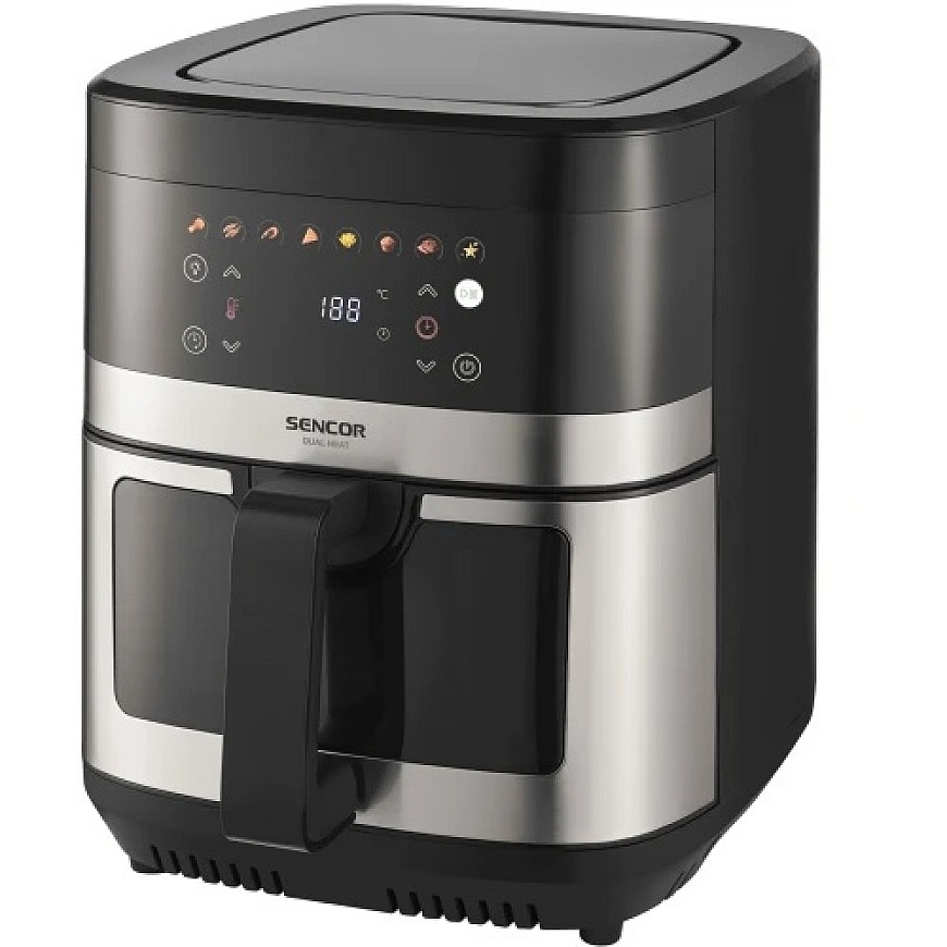 Sencor SFR 9100SS Gold Deep Fryer with 2 Heating Elements, 9 L, 2000 W – 2