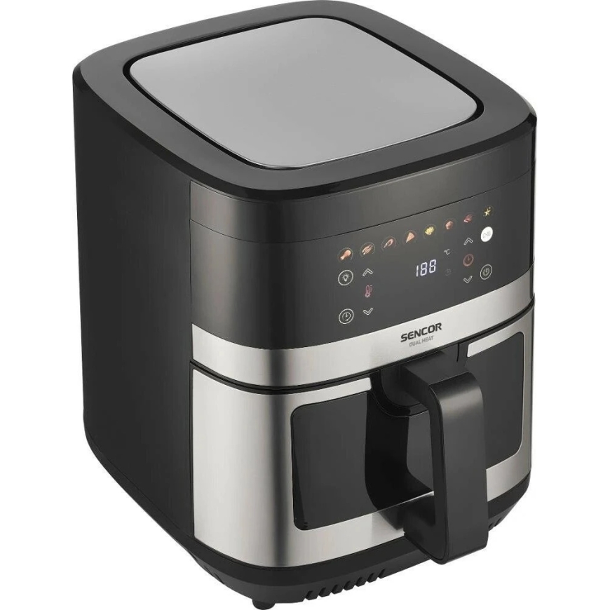 Sencor SFR 9100SS Gold Deep Fryer with 2 Heating Elements, 9 L, 2000 W – 3